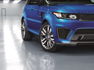 Blue range rover garage photorealism - a white floor free wallpaper