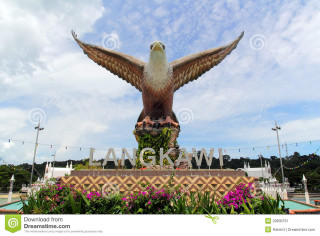 Large bird statue sky flowers - anne said free wallpaper