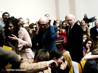 Group people room microphone speaker - baroque free wallpaper