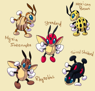 Cartoon animals names group friends - a lady bug free wallpaper for tablet