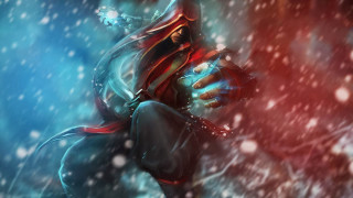 Snowy dai jin league splash - a snowy scene free wallpaper