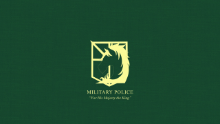 Military police logo green background - a military free wallpaper