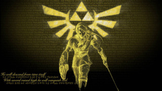 Person sword legend of zelda - poster art free wallpaper for desktop