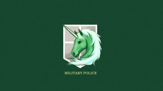 Green unicorn white mane green - christopher moeller free wallpaper