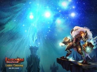 Demon attack cliff stars fantasy - image of a demon free wallpaper