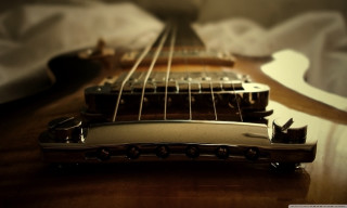 Guitar neck strings tabletop sheet - string free wallpaper