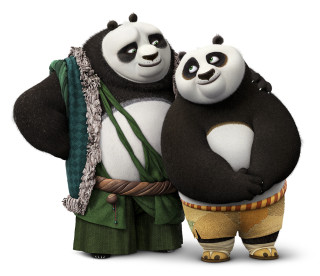 Pandas costume holding hands together - costume free wallpaper
