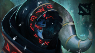 Skull helmet metal object red - a large metal object free wallpaper for desktop