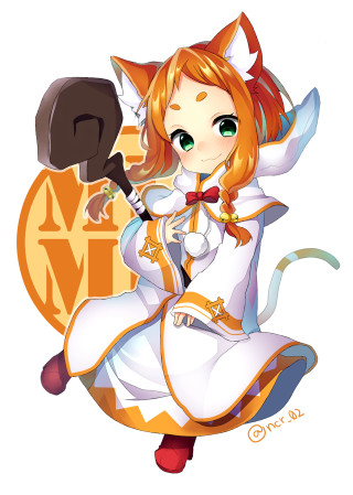 Cartoon character cat costume hat - a cartoon character free wallpaper for mobile