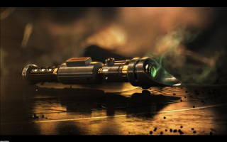 Telescope closeup smoke greenlight table - a green light free wallpaper