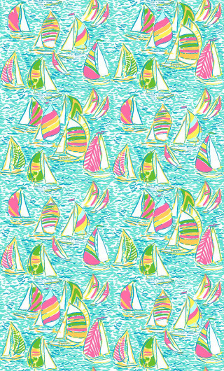 Colorful sailboats ocean blue white - the ocean free wallpaper for mobile