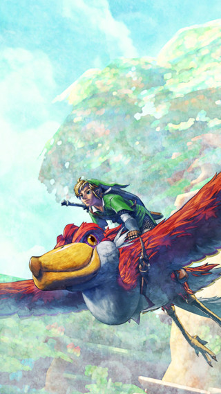 Woman riding bird sword hand - her hand and a bird free wallpaper for mobile