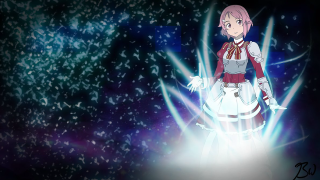 Girl red white snow glowing - her chest free wallpaper for desktop