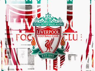 Liverpool crest wall red green - a background free wallpaper