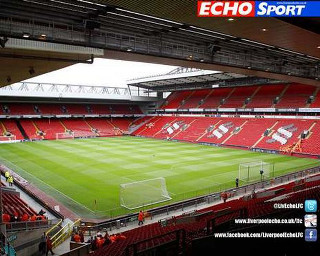 Stadium greenfield redseats banner echo - a red banner free wallpaper
