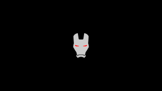 White mask red eyes dark - a white mask free wallpaper