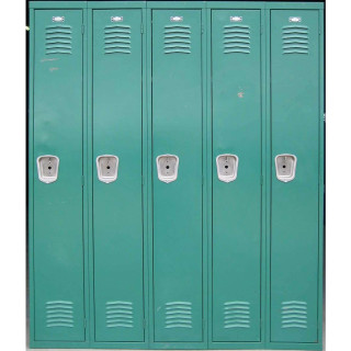 Green lockers open closed row - northwest school free wallpaper