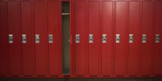 Red locker doors center keys - northwest school free wallpaper