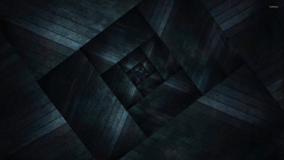 Dark background squares lines pattern - the center of the image free wallpaper