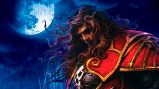 Man red gold armor full - a full moon in the sky free wallpaper