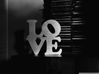 Metal love sign table books 2 - photo free wallpaper