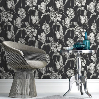 Chair table flower pattern wall - a vase free wallpaper for tablet