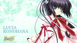 Anime girl black hair red 5 - long black hair free wallpaper