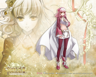 Anime whitehair redoutfit portrait cape - a red outfit free wallpaper