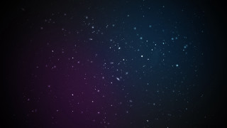 Starry sky galaxy moon aurora - white dot free wallpaper