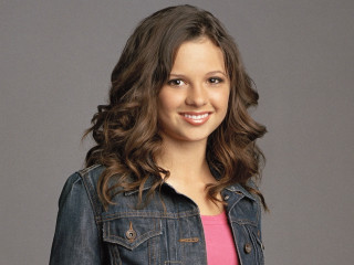 Woman jean jacket smile pink - carey morris free wallpaper