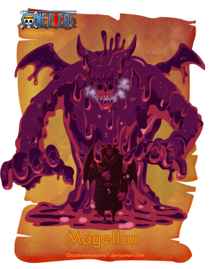 Purple monster man yellow red - free gaming wallpaper