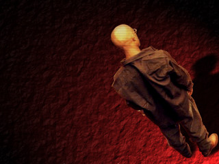 Dummy dark redlight shadow person - a shadow of a person free wallpaper