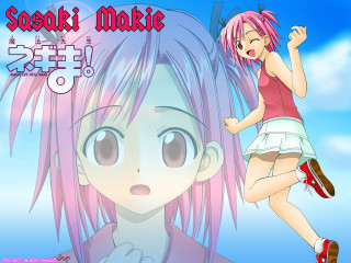 Pink haired girl flying red - pink hair free wallpaper