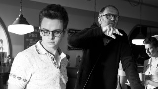 Man glasses man tie woman - christopher wood free wallpaper