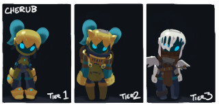 Cartoon character blue eyes yellow - character concept art free wallpaper