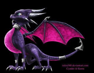 Purple dragon black background pink - cicely free wallpaper