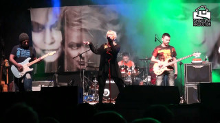 Stage band guitars microphone poster - zabrocki free wallpaper