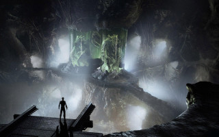 Man cave giant creature glowing - glowing free wallpaper for desktop