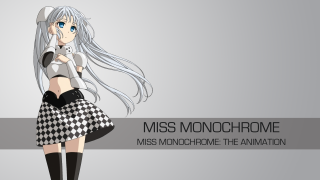 Long white hair gothic argyle - skirt free wallpaper for desktop