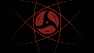 Red black logo star circle - a red circle in the middle free wallpaper