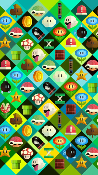 Colorful pattern buttons shapes designs 2 - diego gisbert llorens free wallpaper for mobile