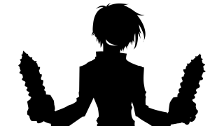 Person sword demon background demon - their hand and a demon in the background free wallpaper