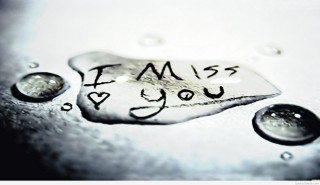 Water drop message closeup black - a close up of a water drop free wallpaper