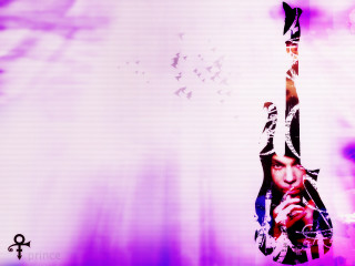 Man purple background woman cellphone - funk art free wallpaper