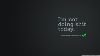 Black wall green checkmark quote 2 - im free wallpaper for desktop