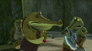 Cartoon character talking video game - a knife and a knife free wallpaper