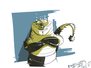 Frog hat sunglasses soda drawing - sharp foccus ilustration free wallpaper for desktop