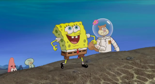 Cartoon character space suit cat - a cat in the background free wallpaper