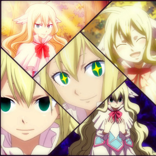 Anime characters green eyes blonde - yellow free wallpaper for tablet