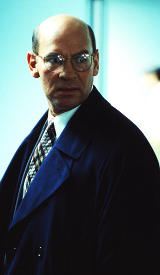 Man blue coat tie serious - his face and shoulders free wallpaper for mobile